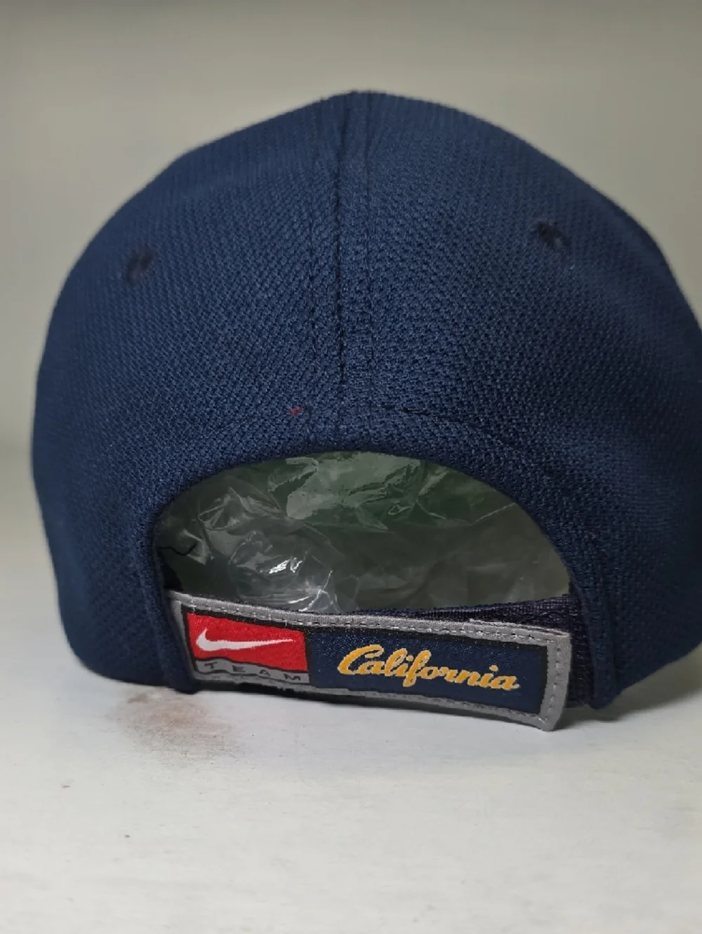 Nike Dri-Fit Cal Hat Adjustable Navy Yellow California Authentic‎ Team Wear Cap